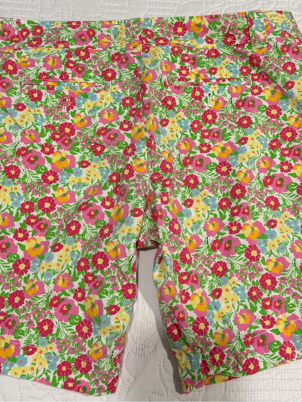 Lilly Pulitzer Bermuda-style floral shorts